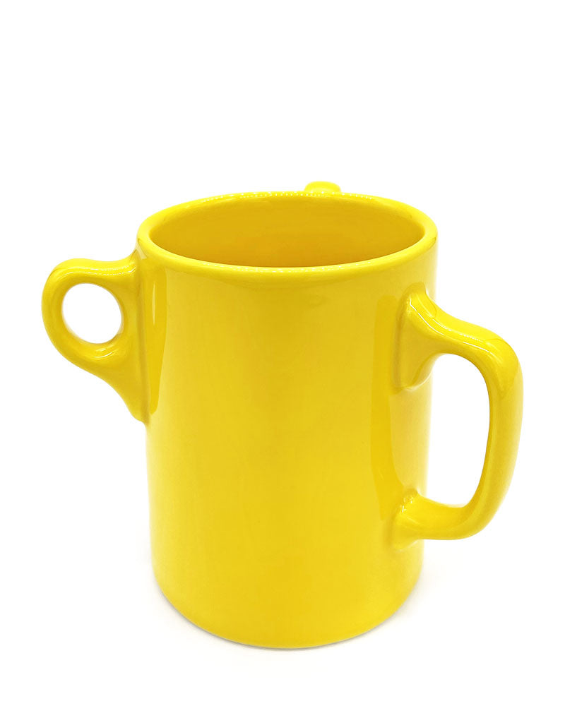 No Weak Coffee Mug, 16oz - Yellow