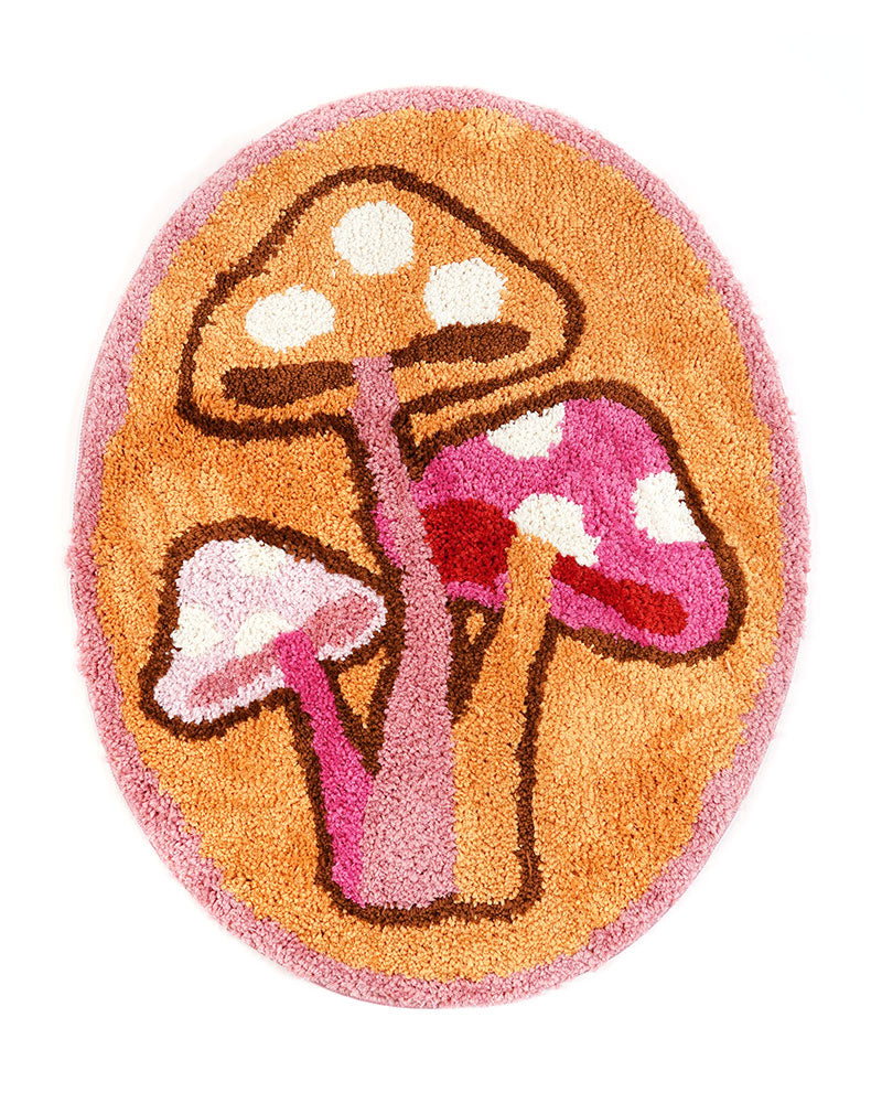 Bright Mushroom Art Rv Floor Mats, Non-slip Floor Mats, Indoor