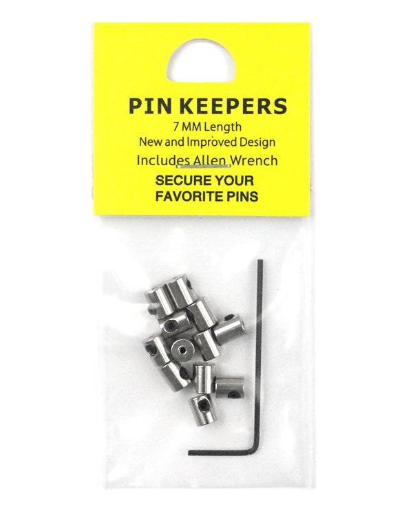 12 Pack - Locking Pin Backs Keepers w/ Allen Wrench - Fast US Shipping –  Official Exclusive