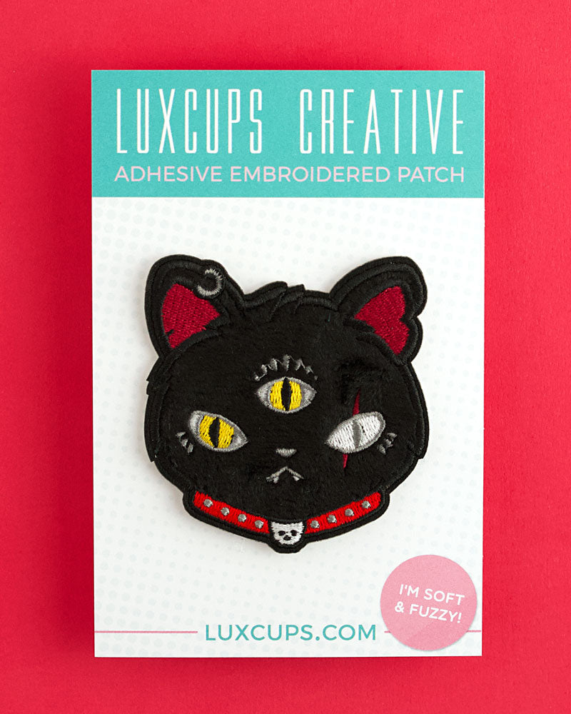 Gritty Kitty Keychain — LuxCups Creative