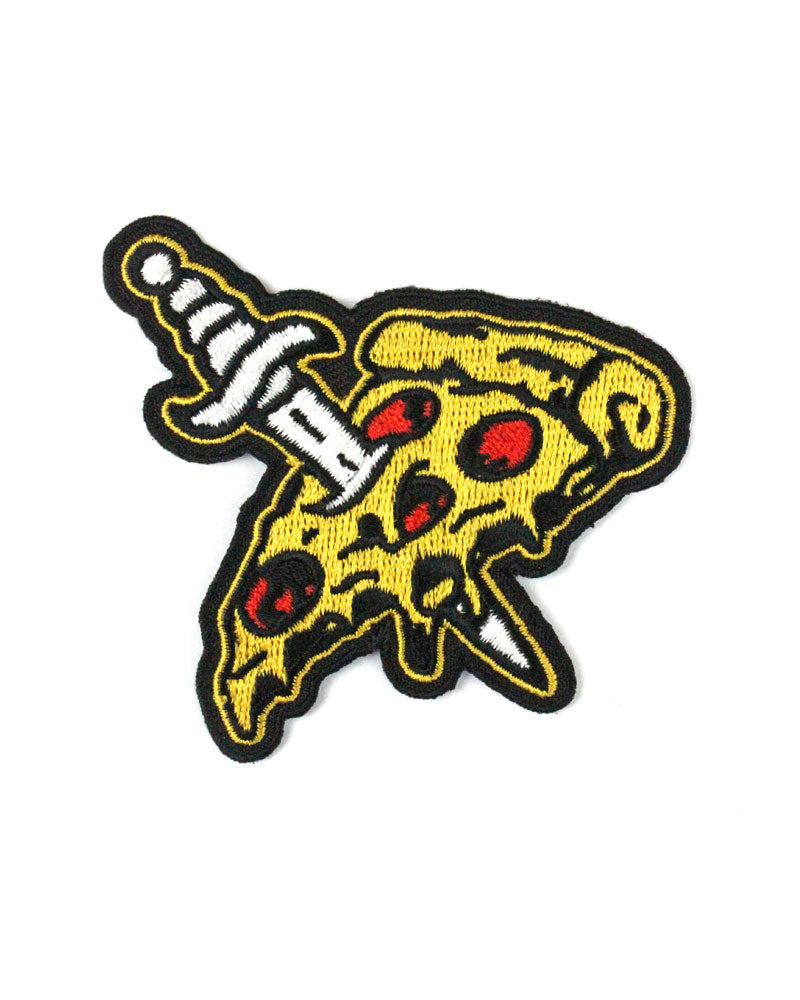 Pizza Patch - Iron On Patches - Chenille Patches