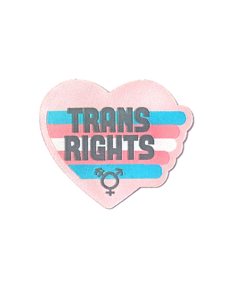 Trans Pride Heart Iron-On Patch – gather here online