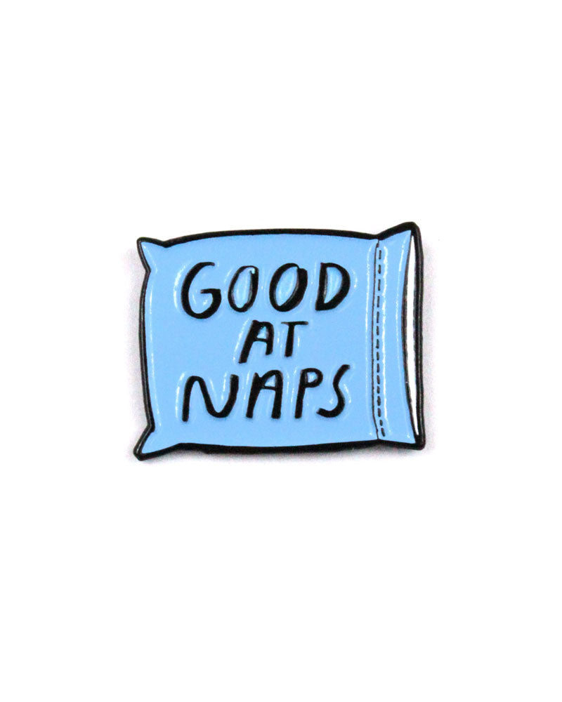 Good At Naps Gift Pin