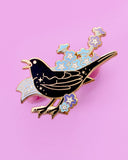 Blackbird Pin-Glitter Punk-Strange Ways