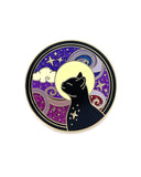 Cosmic Cat Pin-Glitter Punk-Strange Ways