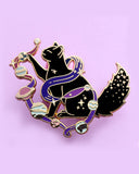 Solar Cat Pin-Glitter Punk-Strange Ways