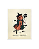 Halloweenie Art Print (8" x 10")-Molly Illustration-Strange Ways