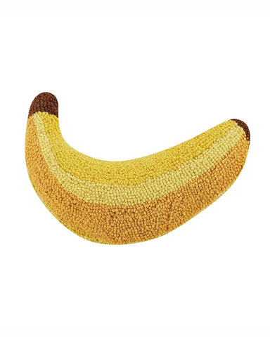 Banana-Shaped Hook Accent Pillow