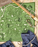 Camp Phibian Frog Bandana