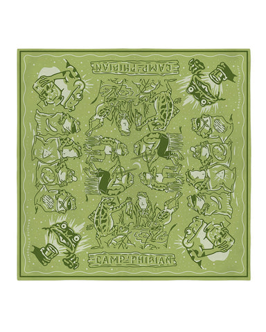 Camp Phibian Frog Bandana