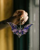 Stained Glass Bat Ornament - Purple (Limited Edition)