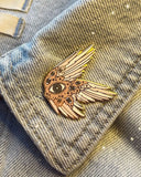 Biblically Accurate Angel Wings Pin Set (w/ Detachable Chain)-Wildflower + Co.-Strange Ways