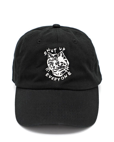 Shut Up Everyone Cat Dad Hat