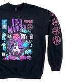 Nekomancer Cat Unisex Crewneck Sweatshirt