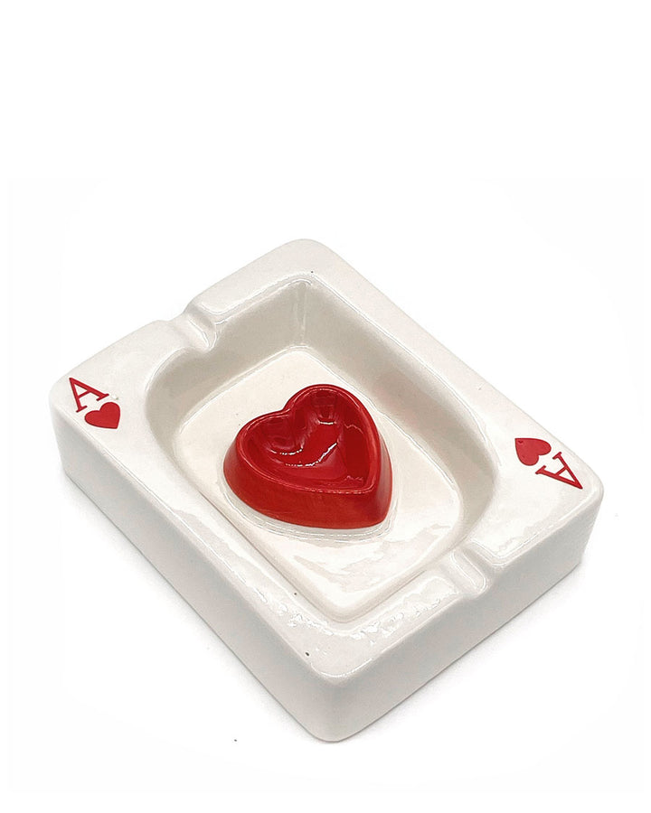 Ace Of Hearts Card Trinket / Ash Tray-A Shop Of Things-Strange Ways