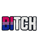 'Bi' In Bitch Large Chenille Patch-Cunning Linguist Co.-Strange Ways