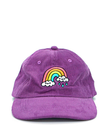 No Rainbows Without Rain Corduroy Hat