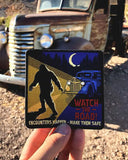 Sasquatch Road Safety Large Patch-Maiden Voyage Clothing Co.-Strange Ways