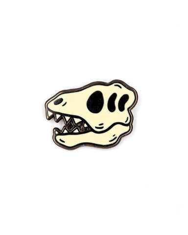 T-Rex Skull Pin