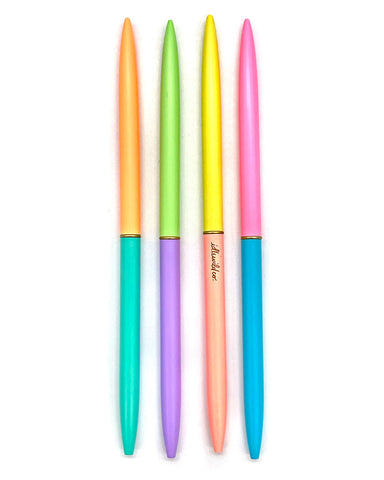 Duotone Slim Pens - Neon (Set of 4)