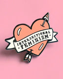 Intersectional Feminism Heart Pin-A Fink & Ink-Strange Ways