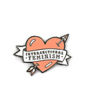 Intersectional Feminism Heart Pin-A Fink & Ink-Strange Ways