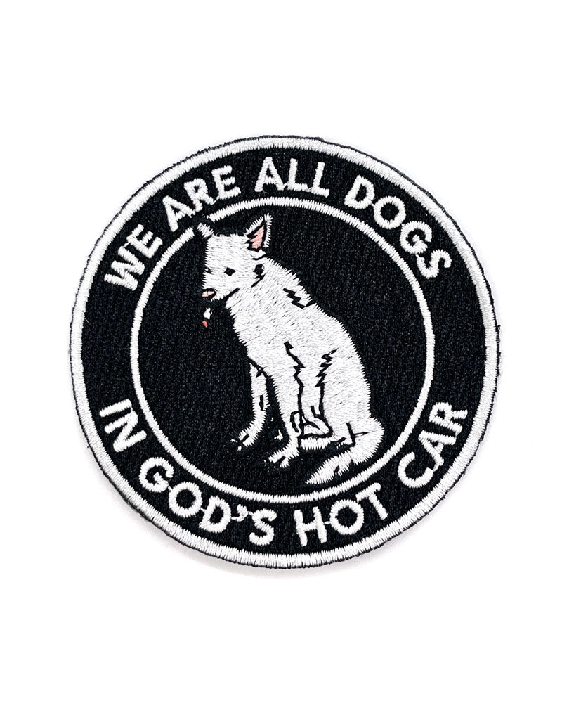 Dogs In God's Hot Car Patch-Strike Gently Co.-Strange Ways