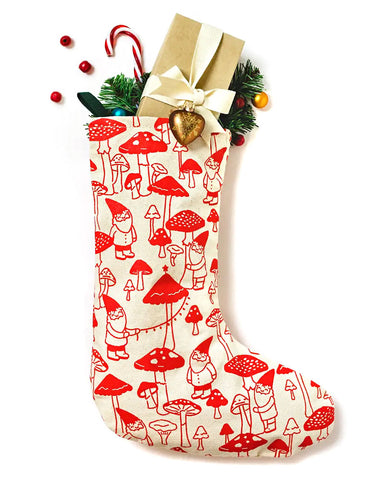 Gnome Mushroom Stocking (Limited Edition)