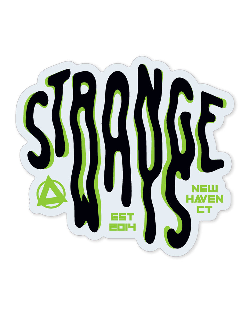 Gooey Strange Ways Clear Sticker-Strange Ways-Strange Ways