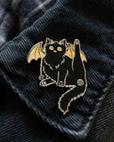 Pentacle Butthole Cat Pin-Ectogasm-Strange Ways