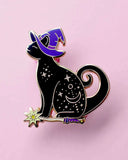 Halloween Magic Cat Pin (Limited Edition)-Glitter Punk-Strange Ways