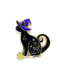 Halloween Magic Cat Pin (Limited Edition)-Glitter Punk-Strange Ways