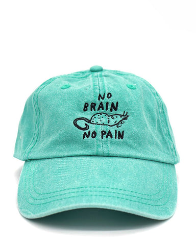 No Brain No Pain Shrew Dad Hat