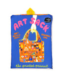 Art History Art Sack Reusable Tote Bag-Yellow Owl Workshop-Strange Ways