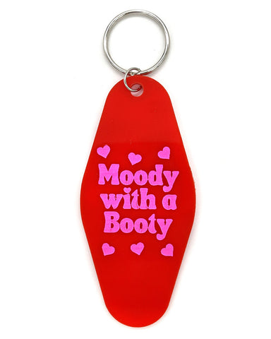 Moody With A Booty Keychain