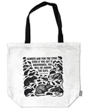 The Rats Inspiring Oversized Tote Bag-Arcane Bullshit-Strange Ways