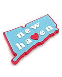 New Haven Love Magnet - Blue-Strange Ways-Strange Ways