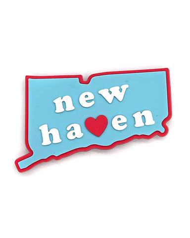 New Haven Love Magnet - Blue