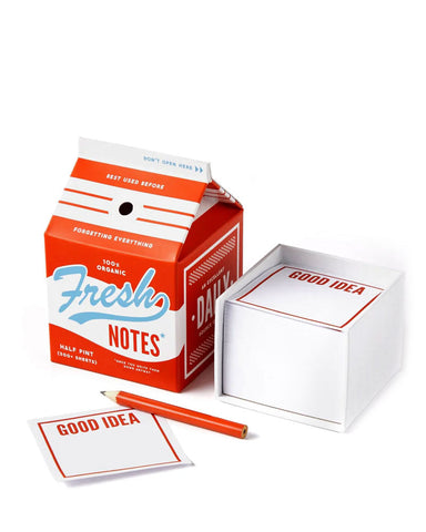 Fresh Ideas Milk Carton Note Set