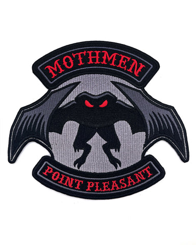 Mothmen Large Biker Patch