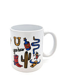 Let's Go Girls Yeehaw Coffee Mug-Culture Flock-Strange Ways