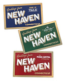 New Haven Postcard Sticker Pack (Set of 3)-Strange Ways-Strange Ways