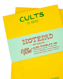 Cults To Avoid Notepad-Ladyfingers Letterpress-Strange Ways