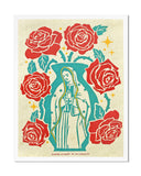 Nuestra Virgencita Art Print (11" x 14")-YAMZ: World of Color-Strange Ways