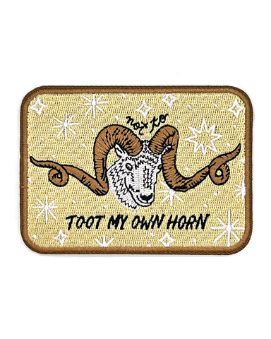 Toot My Own Horn Sticky Patch