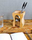 Wooden Sharpener Desk Tidy Organizer-SUCK UK-Strange Ways