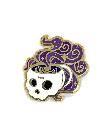 Skull Latte Pin