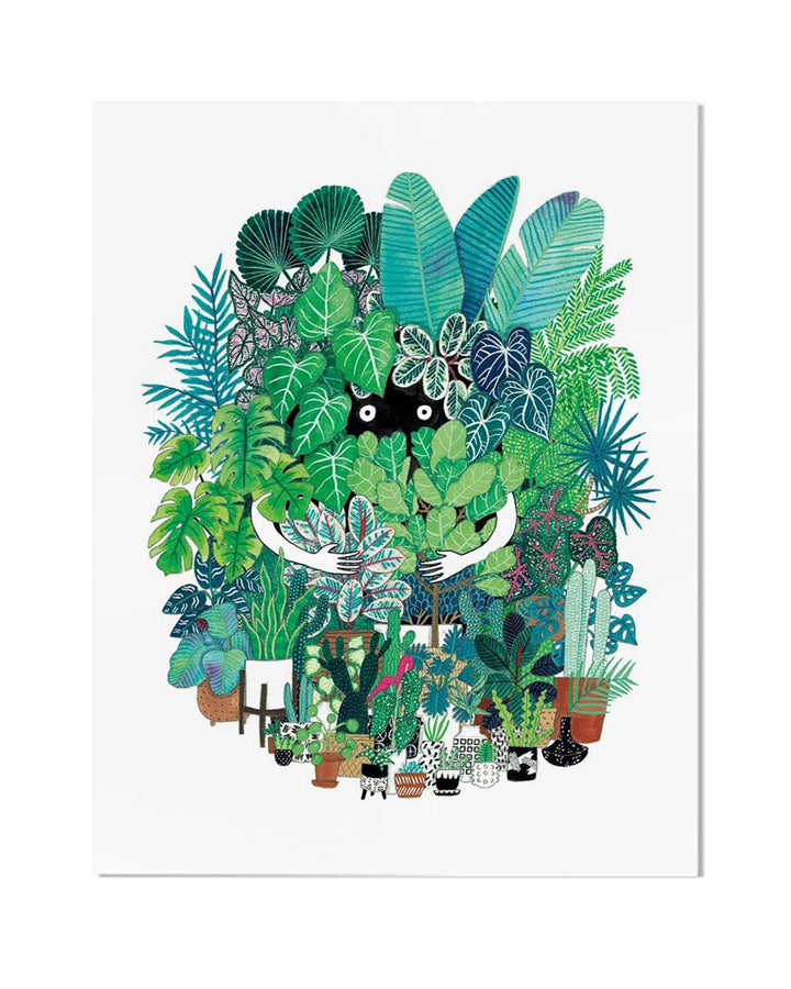 Plant Freak Art Print (11" x 14")-Party Mouse Studio-Strange Ways