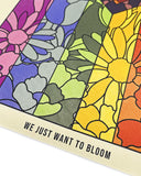 We Just Want To Bloom Art Print (11" x 14")-YAMZ: World of Color-Strange Ways