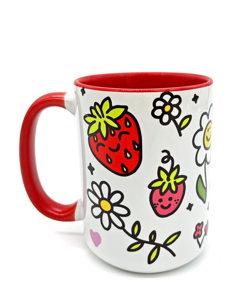 Strawbebby Coffee Mug-Wokeface-Strange Ways